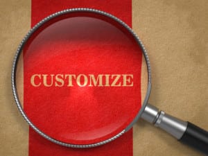 Custom store displays content-image